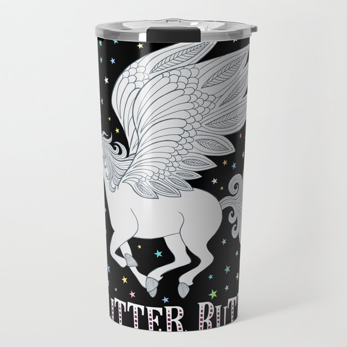 Glitter Butt! Travel Mug