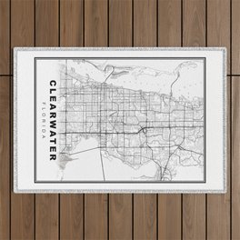 Clearwater Map Outdoor Rug