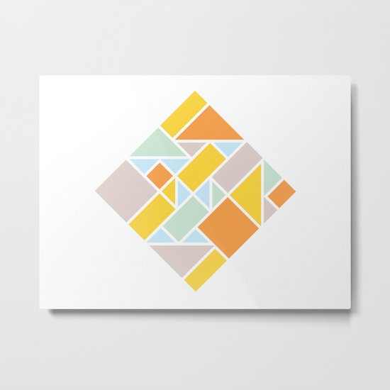 Shapes 006 Ver. 2 Metal Print