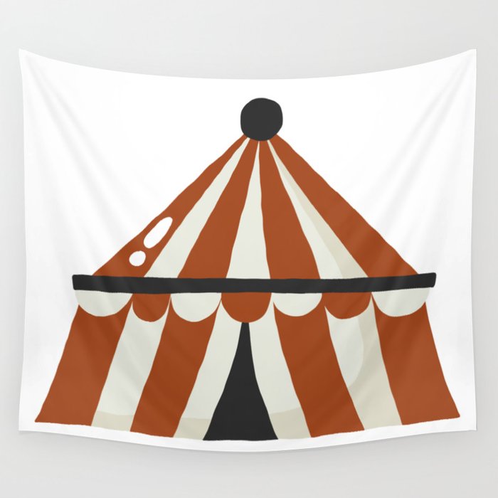 Circus Tent Wall Tapestry