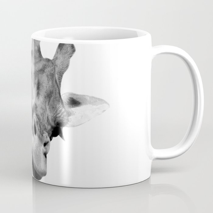 Black and white giraffe Coffee Mug
