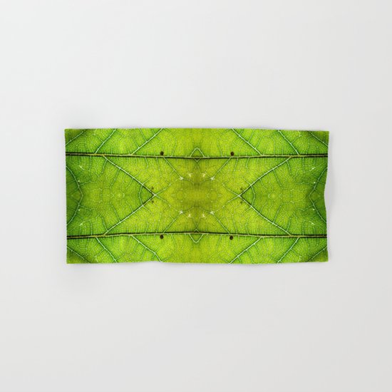 Macro Leaf no 9 Hand & Bath Towel