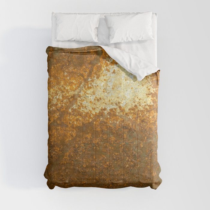 large Rust background Comforter