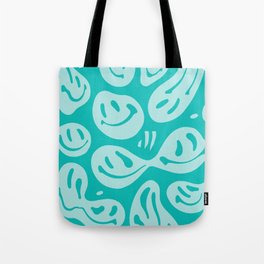 Epiphany Blue Melted Happiness Tote Bag