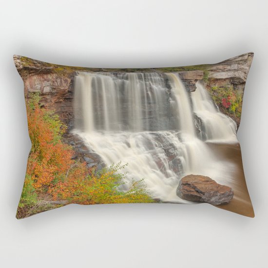 Blackwater Autumn Falls Rectangular Pillow