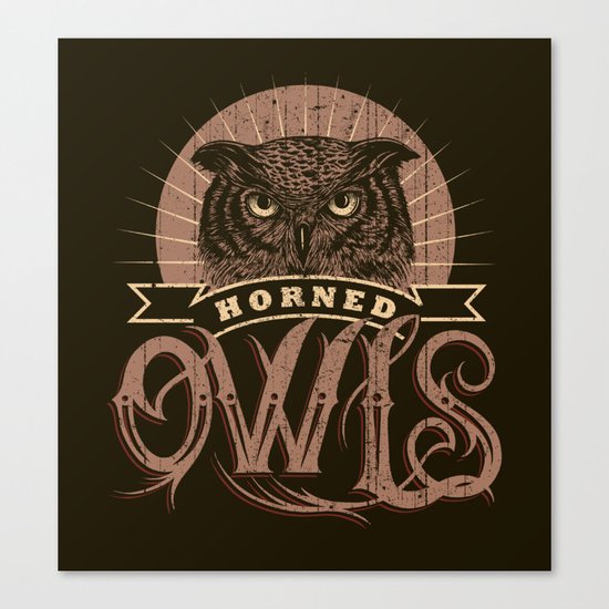Team Owl Canvas Print