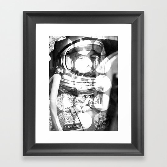 Astrodots Framed Art Print