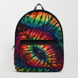 Tye Dye Rainbow Singularity Backpack | Graphicdesign, Bohemian, Tiedye, Vintage, Vivid, Pop Art, Hippy, Pattern, Tyedye, Uplifting 