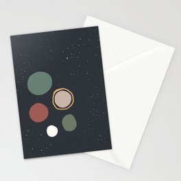 Starry Space Stationery Card