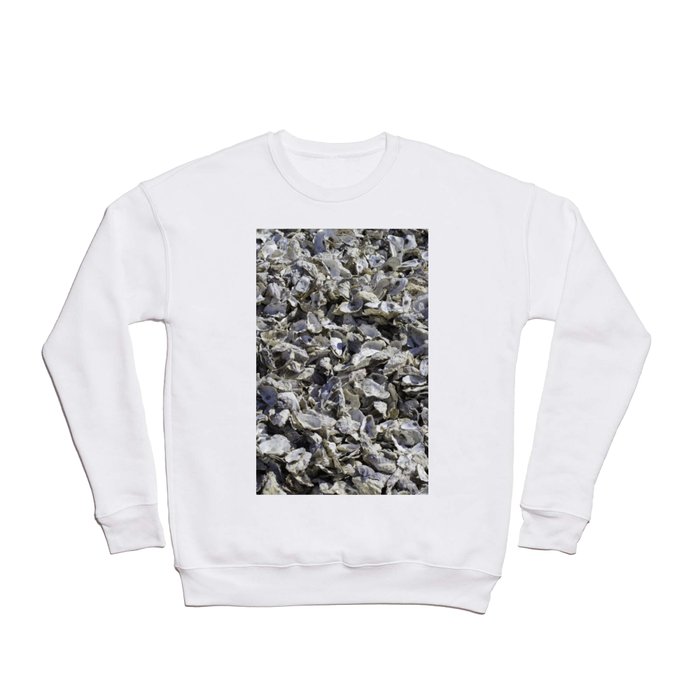 Shucked Oyster Shells Crewneck Sweatshirt