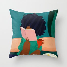 Stay Home No. 5 Throw Pillow