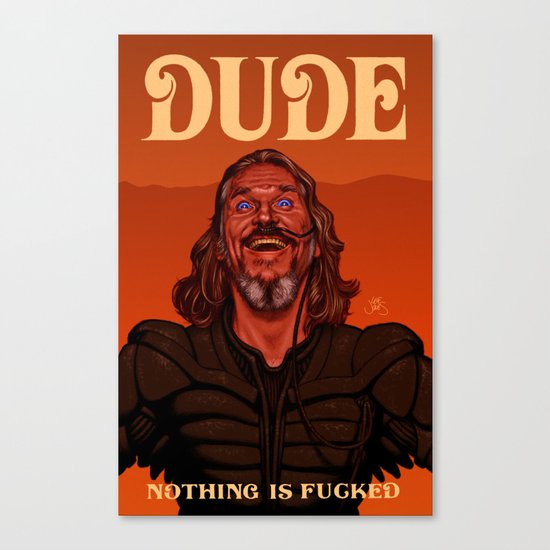 Dude Canvas Print