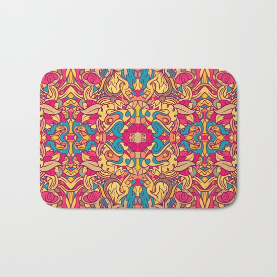 Eye Of The Beast Pattern Bath Mat