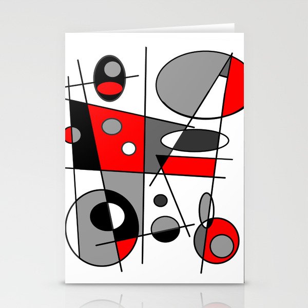 Abstract #35 Stationery Cards