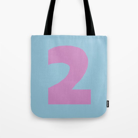 Number 2 Tote Bag