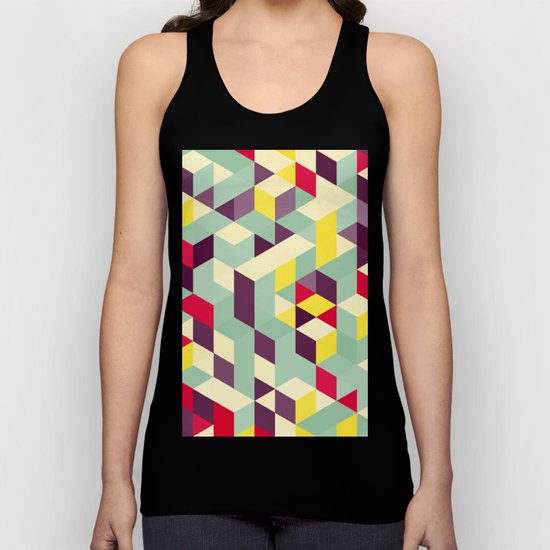 Magical cubes Unisex Tank Top