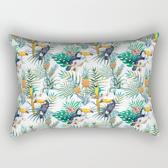 Tropical Summer #10 Rectangular Pillow
