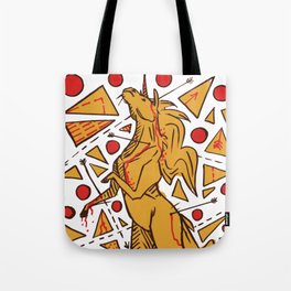 Wounded Unicorn Tote Bag