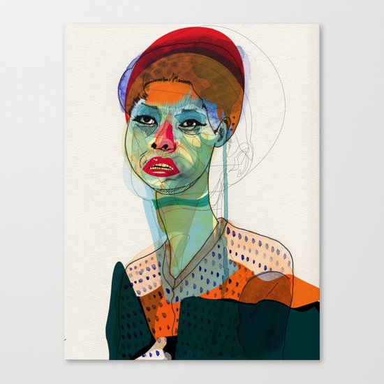 Girl_100412 Canvas Print