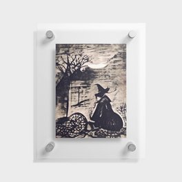 Salem's nights Floating Acrylic Print