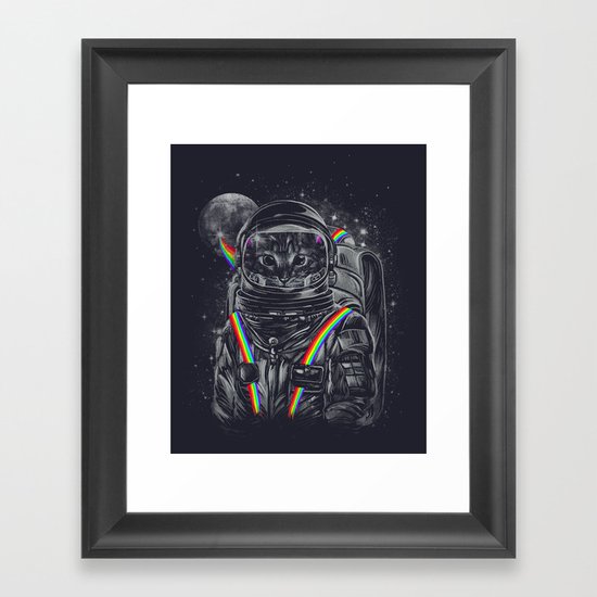 Space Mission Framed Art Print
