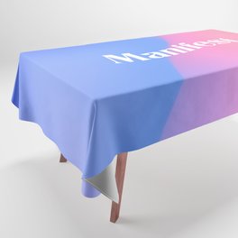 Manifest Tablecloth