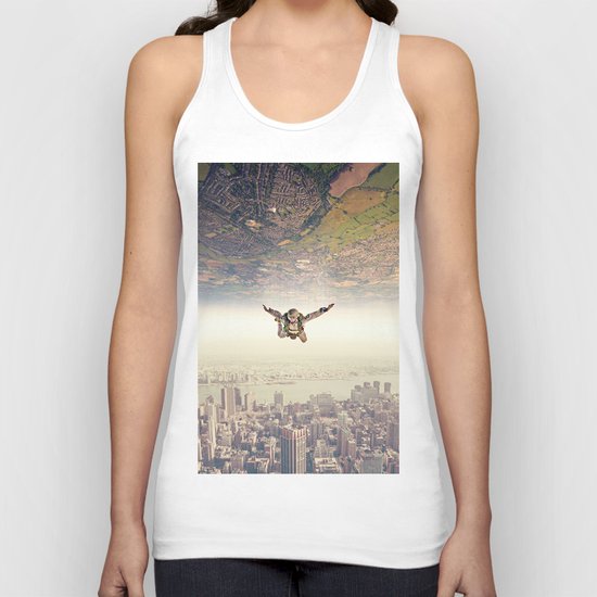 Diving to the Parallel Worlds Unisex Tank Top
