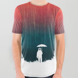 Meteoric rainfall All Over Graphic Tee