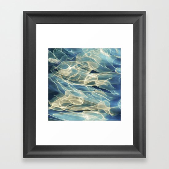 Water Framed Art Print