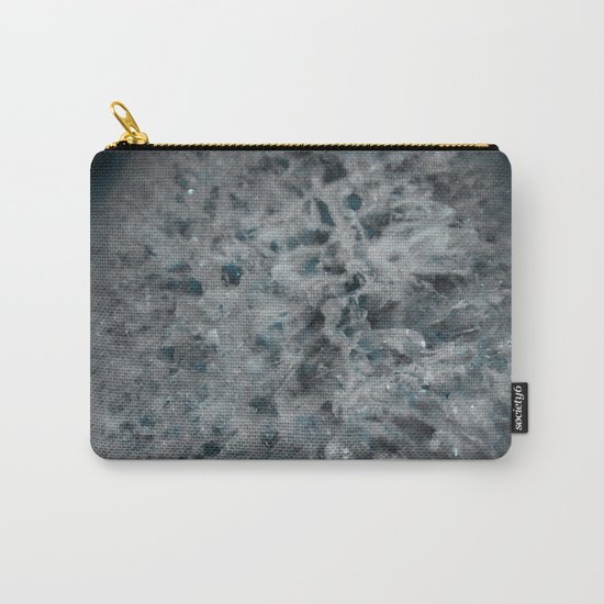 Blue and white agate Carry-All Pouch