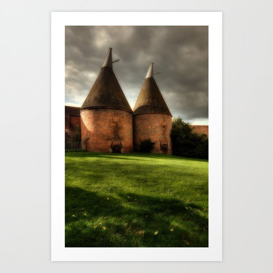 Oast House Art Print