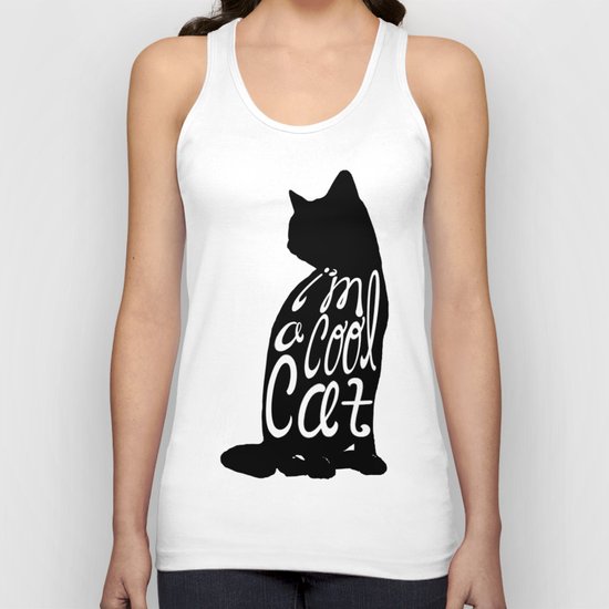 I'm A Cool Cat Unisex Tank Top