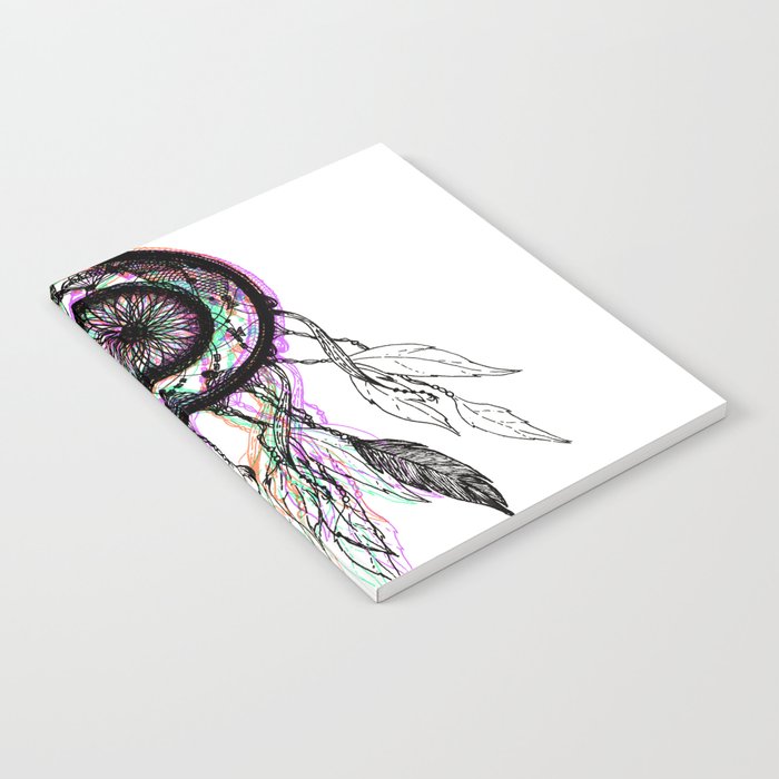 Modern Artistic Native American Dreamcatcher Notebook