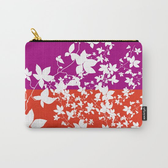 Climbing Flowers Carry-All Pouch
