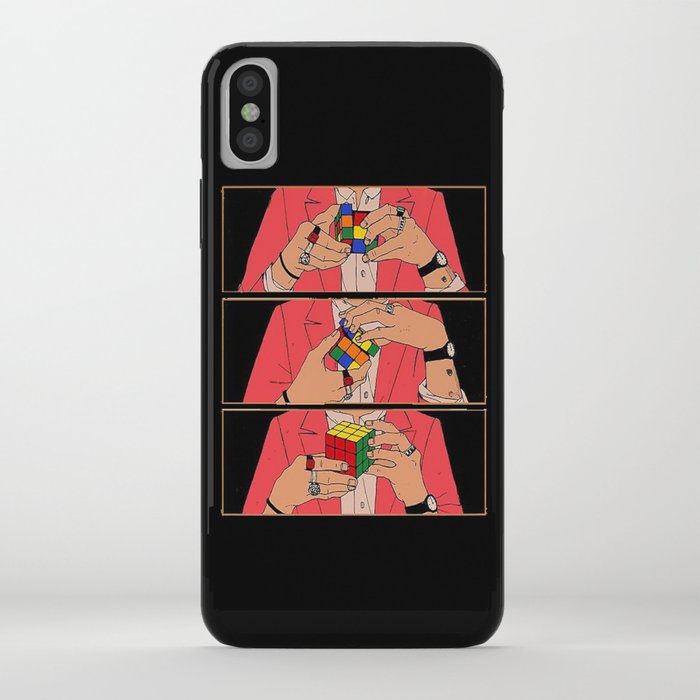 styles- rubik's cube iphone case