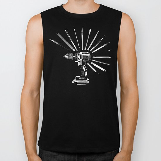 Power Tools Biker Tank
