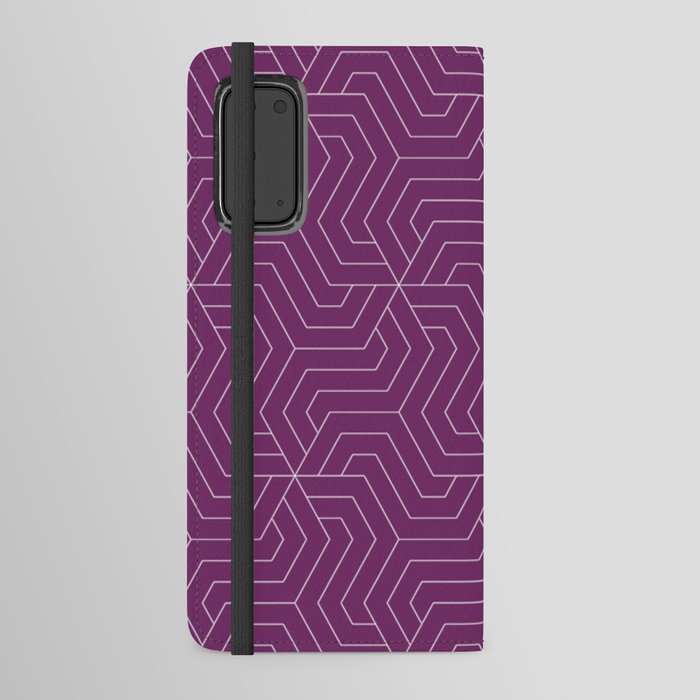 Byzantium - violet - Modern Vector Seamless Pattern Android Wallet Case