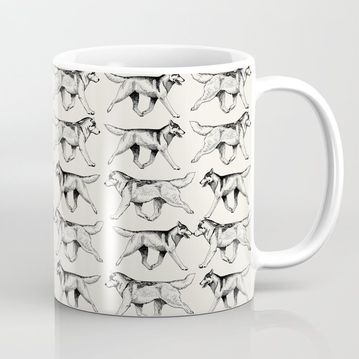 HuskyPrint Coffee Mug