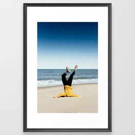 So Below Framed Art Print