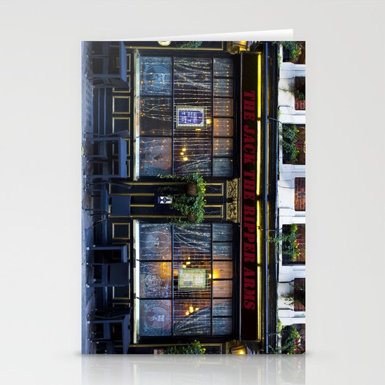 The Jack the Ripper Pub Stationery Cards