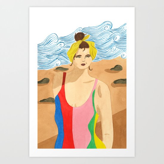 Mara Hoffman Swimwear Art Print