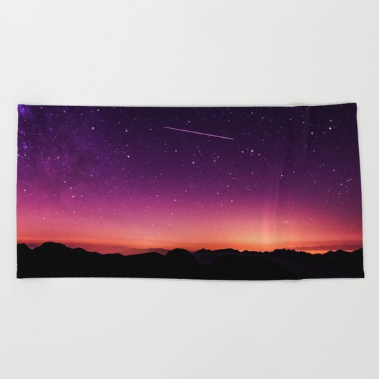 Shooting Stars Beach Towel
