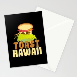 Toast Hawaii Pineapple Bread Toast Stationery Card