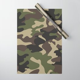Military camouflage Wrapping Paper