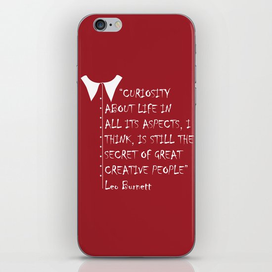 QUOTE-3 iPhone & iPod Skin