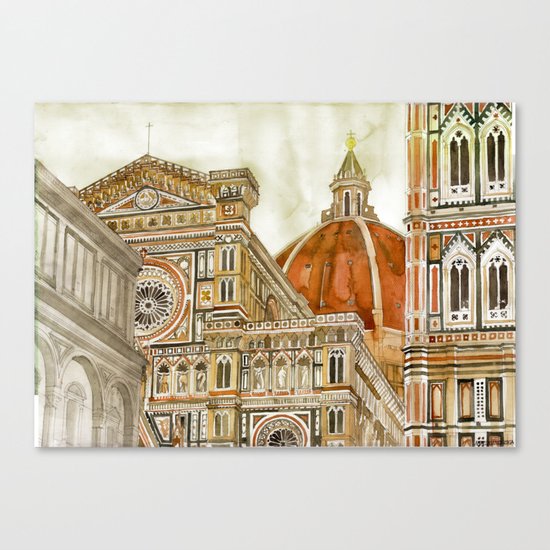 Santa Maria del Fiore Canvas Print