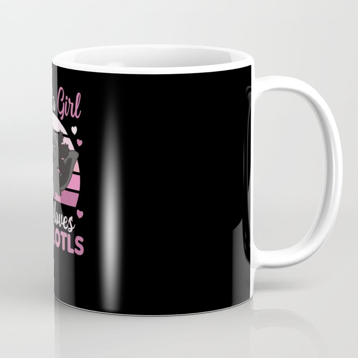 Axolotl Lovers Sweet Animals For Girls Pink Coffee Mug