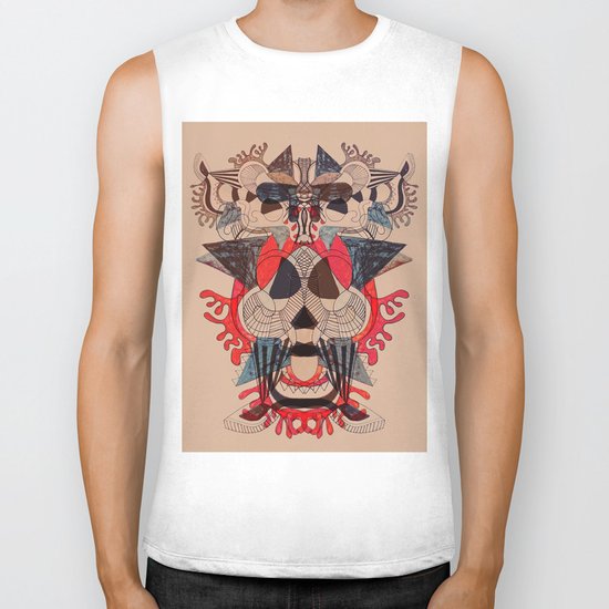 illustrated dreams Biker Tank