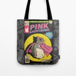 Little Thumbelina Girl: Pink Lightning #2 Tote Bag