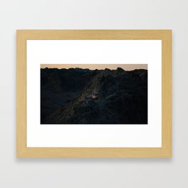 Mountain Woman Framed Art Print